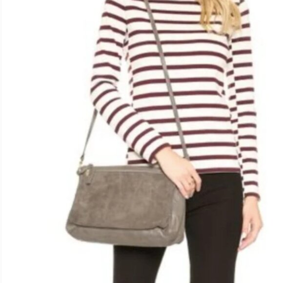 Clare V. Gosee Gray Leather Clutch - Picture 15 of 15